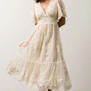 Baltic Born Clarisa Lace Midi Dress